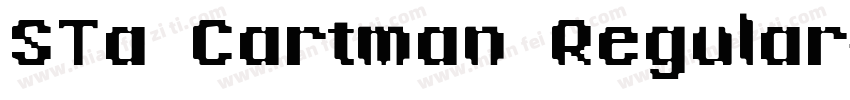 STa Cartman Regular字体转换
